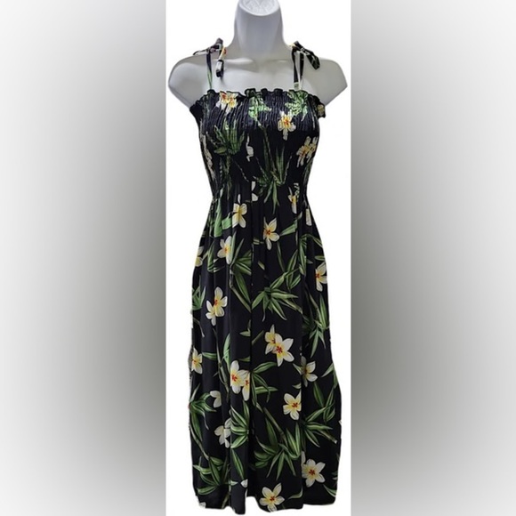 two palms Dresses & Skirts - Two Palms Women’s Floral Print Spaghetti Strap Rayon Dress One‎ Size